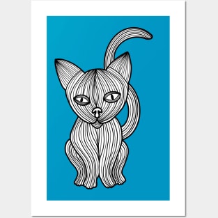 Spooky Cat Posters and Art